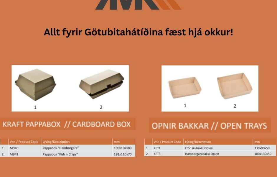 Götubitahátíðin fram undan – við erum með allt sem þú þarft!