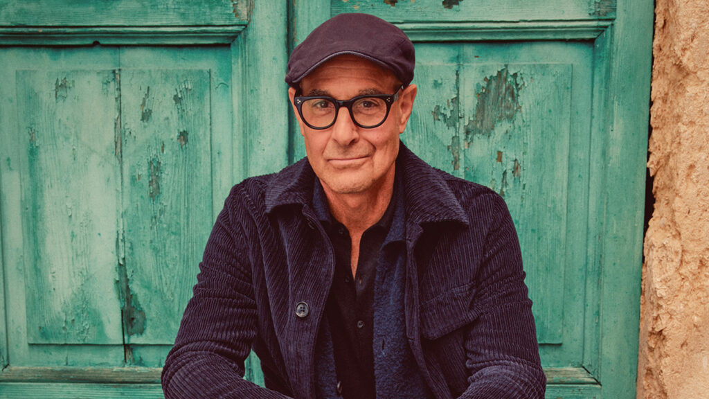 Bandaríski leikarinn Stanley Tucci í þáttaröð sinni á National Geographic sem skoðar mat, vín og menningu Ítalíu.