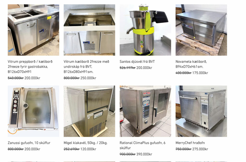 Efnisveitan - Atvinnueldhús