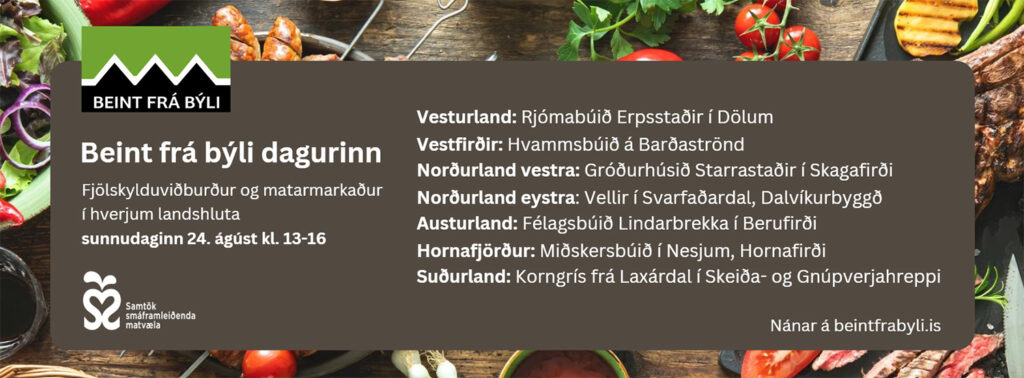 Beint frá býli dagurinn haldinn í þriðja sinn