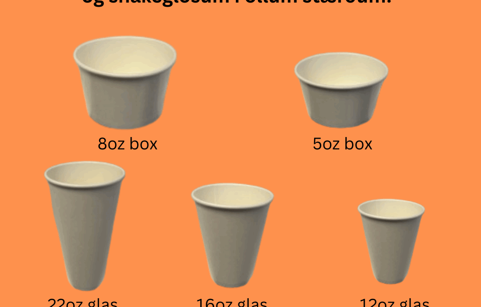 Vorum að fá hvít ísbox í öllum stærðum