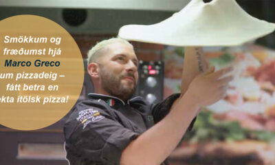 Ítalskur meistari kennir pizzugerð á Korpum - Marco Greco - Ó.J&K – Ísam