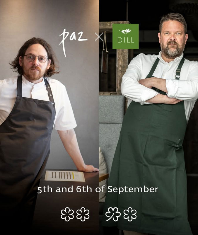 Gunnar Karl og Poul Andrias leiða Michelin veislu í Færeyjum