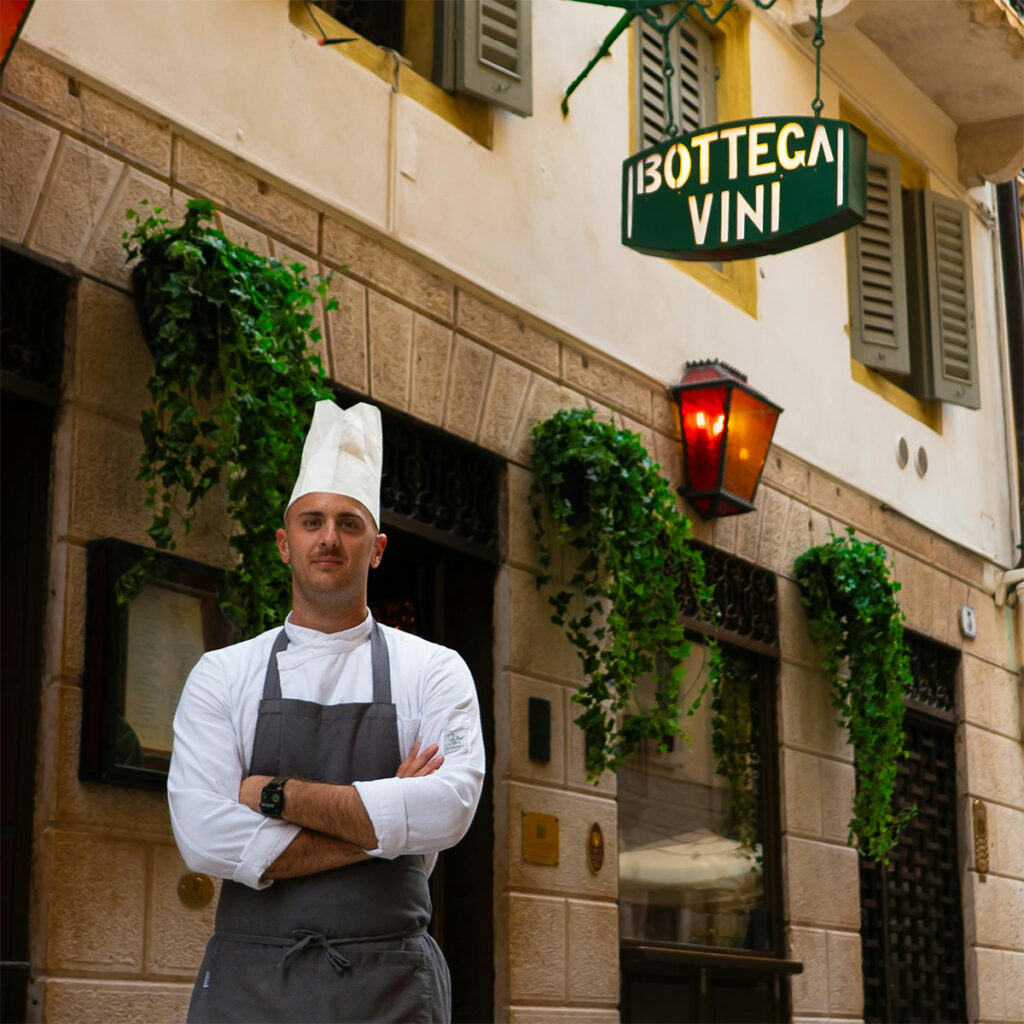 Giulio Debeni, yfirkokkur Bottega del Vino