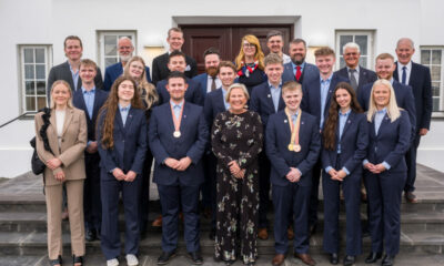 Euroskills hópurinn fékk hlýjar móttökur hjá forseta Íslands