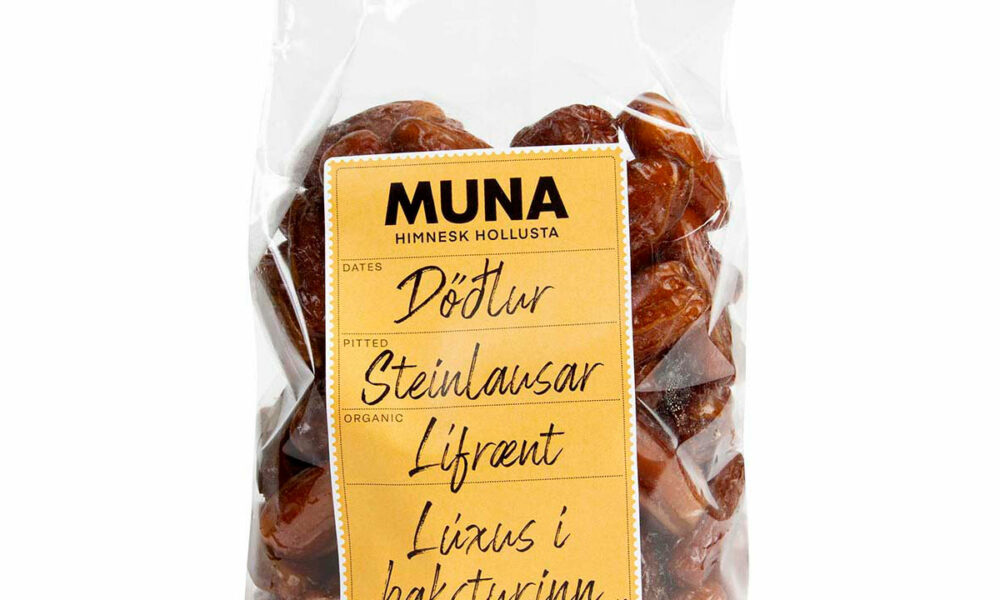 Innköllun á Muna döðlum – óhæfar til neyslu