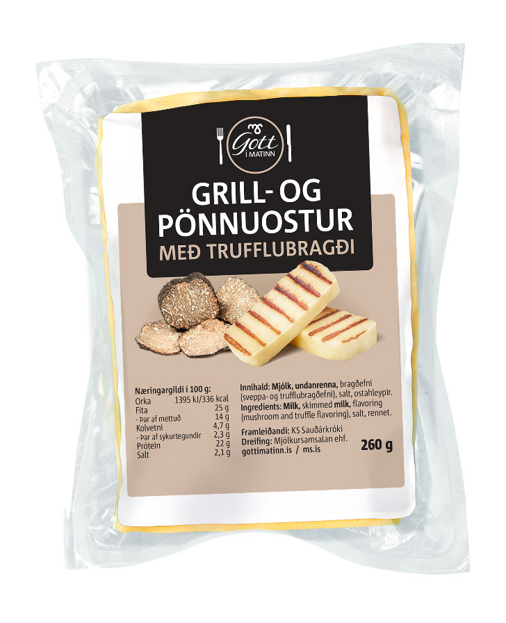 Nýr og spennandi Grill- og pönnuostur með trufflubragði