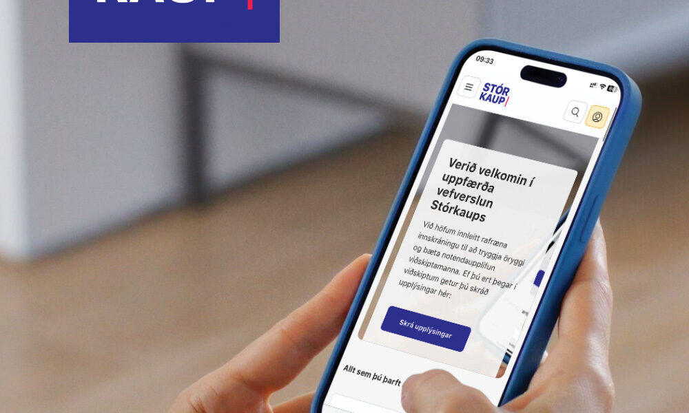 Stórkaup opnar nýja og endurbætta vefverslun