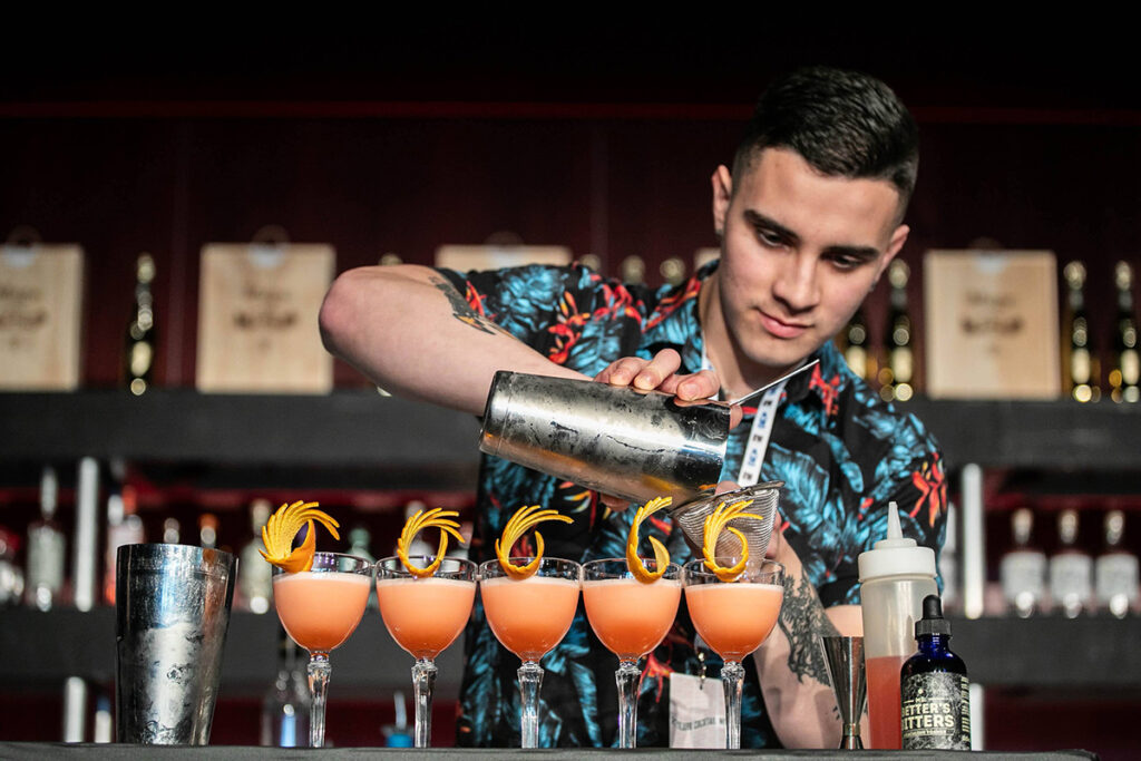 Íslenskir barþjónar láta til sín taka á alþjóðavettvangi - Myndir - Alexander Josef Alvarado