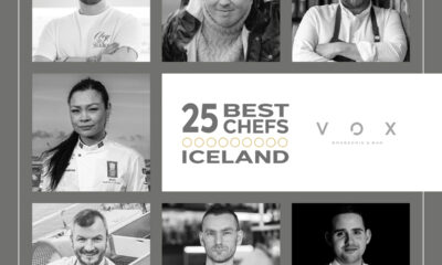 25 Best Chefs – Iceland fagnað með glæsilegum kvöldverði á Vox Brasserie