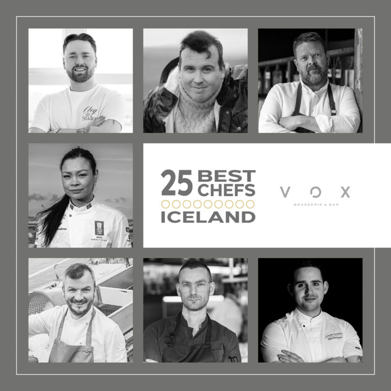 25 Best Chefs – Iceland fagnað með glæsilegum kvöldverði á Vox Brasserie