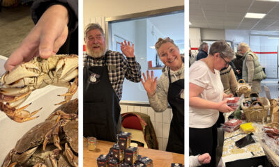 Matarauður Vesturlands á Breið á Vökudögum - Lifandi grjótkrabbi vakti mikla athygli - Myndir og vídeó