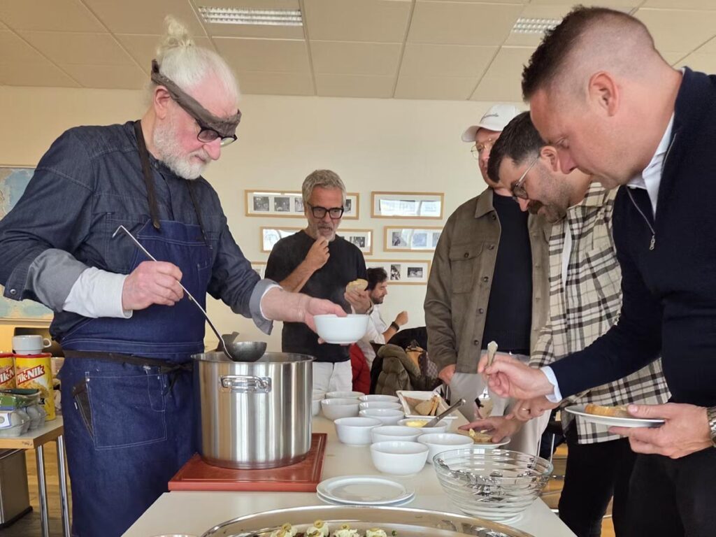 Rúnar Marvinsson eldaði fyrir ungu evrópsku kokkana á ævintýraferð um Ísland - Bacalao de Islandia