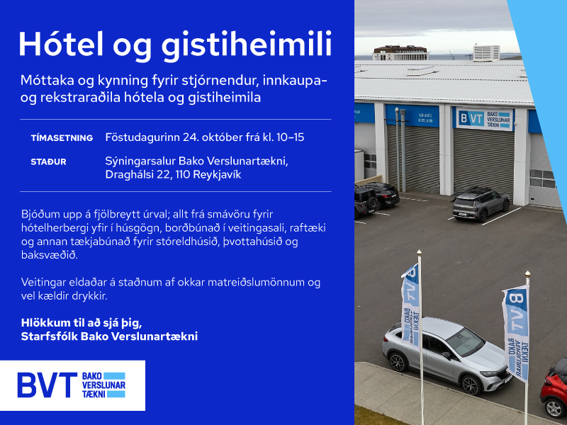 Bako Verslunartækni - Bvt - Boðskort