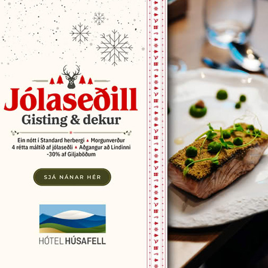 Jólamatseðill Hótel Húsafells