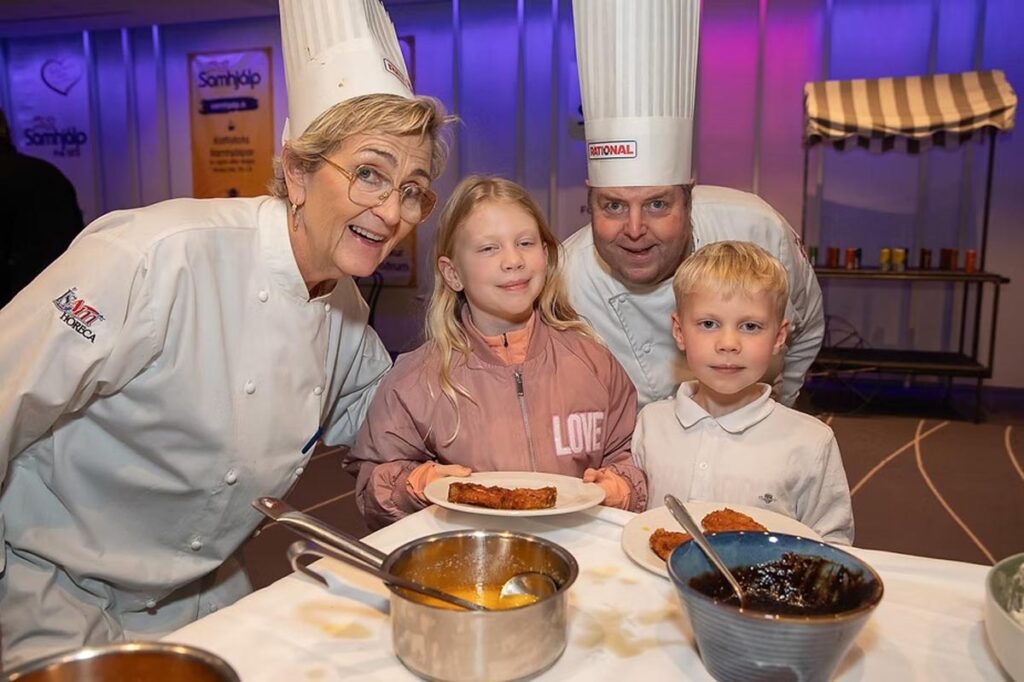 Alþjóðlegi kokkadagurinn 2025 - Smjörbaðaðar kótilettur fyrir 350 gesti - Klúbbur matreiðslumeistara