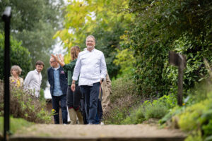 Raymond Blanc og lífræni kryddjurtagarðurinn í Le Manoir