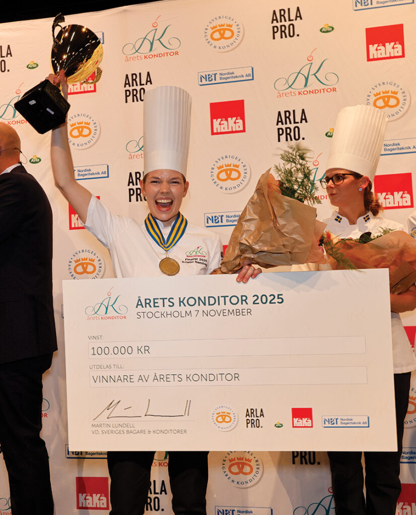 Sænsk matarlist í fremstu röð: Sanna Olsson og Kristin Hamberg með titlana Mack-SM og Årets Konditor 2025