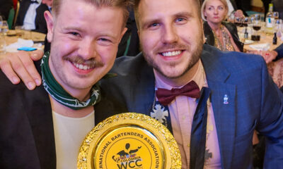 Róbert Aron Garðarsson Proppé vinnur Eagle Award á HM Barþjóna