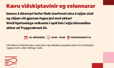 Innnes á Akureyri flytur starfsemina á nýjan stað