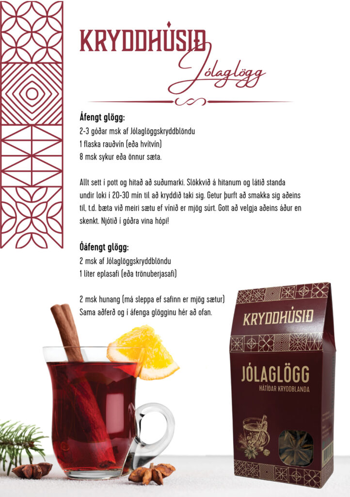 Hátíðarkryddblöndur frá Kryddhúsinu – fyrir stóreldhús