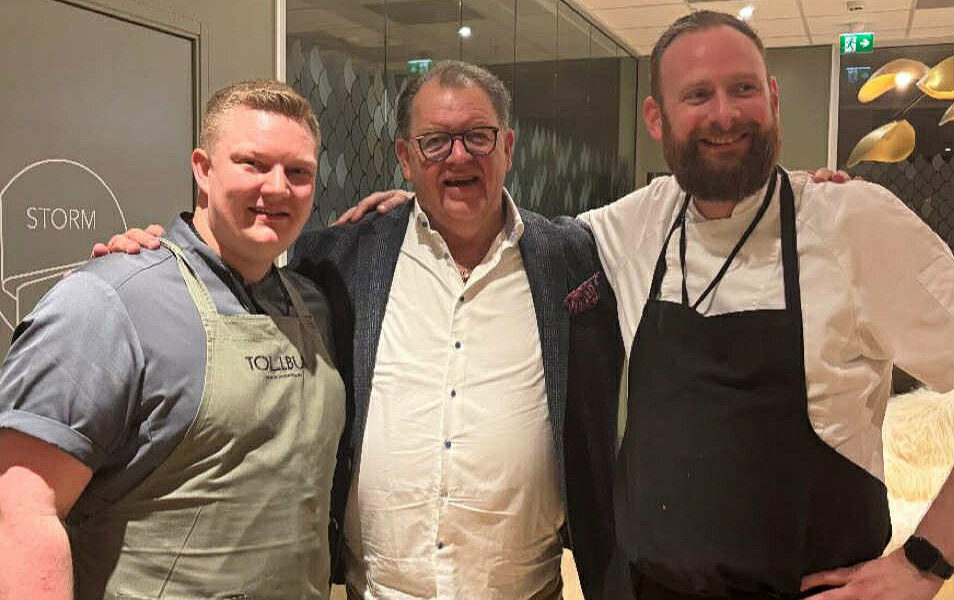 Kristinn Gísli Jónsson, Sigurður Lárus Hall, betur þekktur sem Siggi Hall og Sigurður Rúnar Ragnarsson. „Við ætlum að gera eitthvað sem enginn hefur séð áður í Tollbua,“ segir Sigurður Rúnar