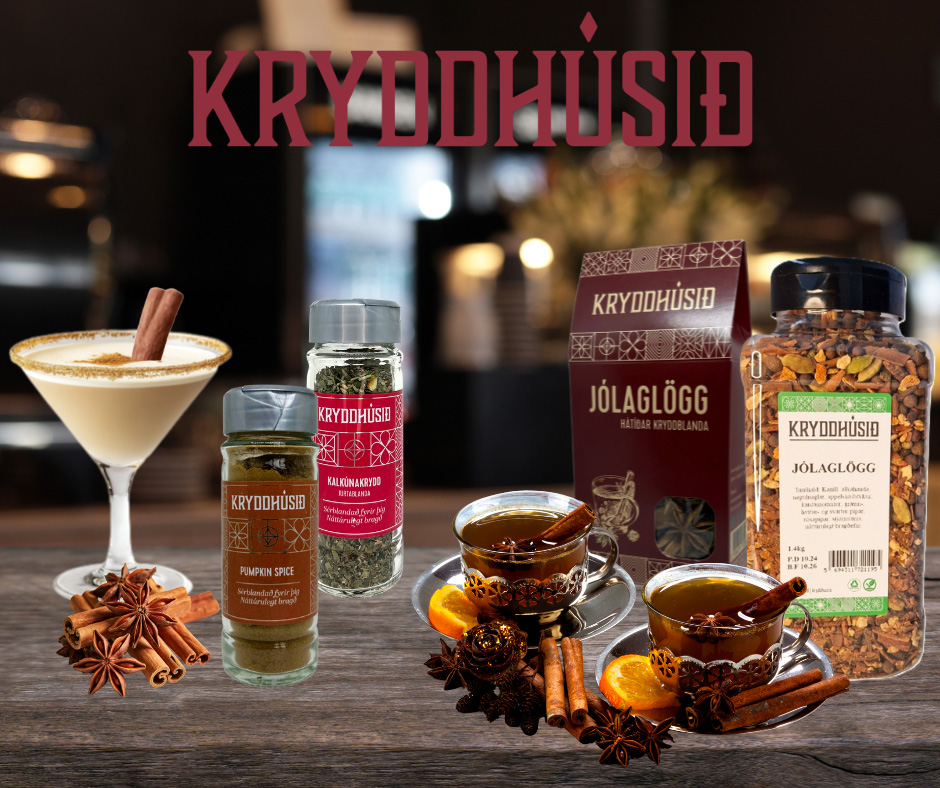 Hátíðarkryddblöndur frá Kryddhúsinu – fyrir stóreldhús