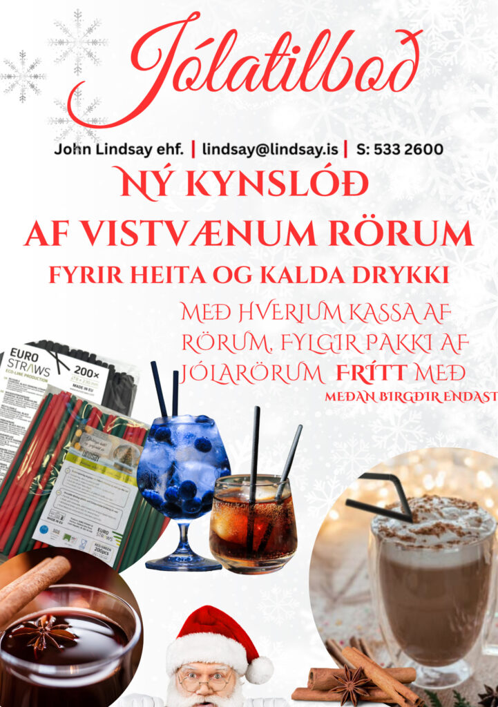 Ný kynslóð vistvænna drykkjarröra sem endast