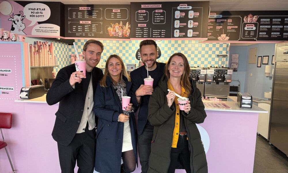 Með Huppu um borð er nú hægt að versla við 500 staði hjá Wolt