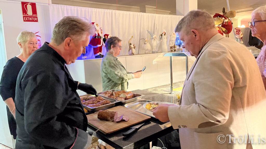 Kristján Örn matreiðslumeistari bauð upp á glæsilegt jólahlaðborð á Gran Canaria - Myndir