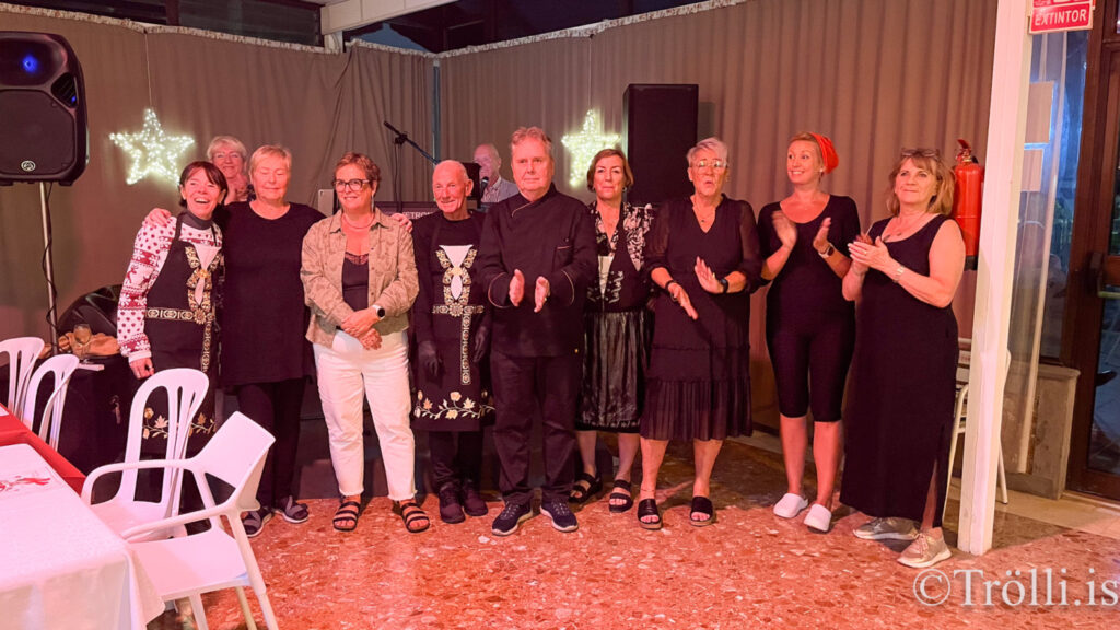 Kristján Örn matreiðslumeistari bauð upp á glæsilegt jólahlaðborð á Gran Canaria - Myndir