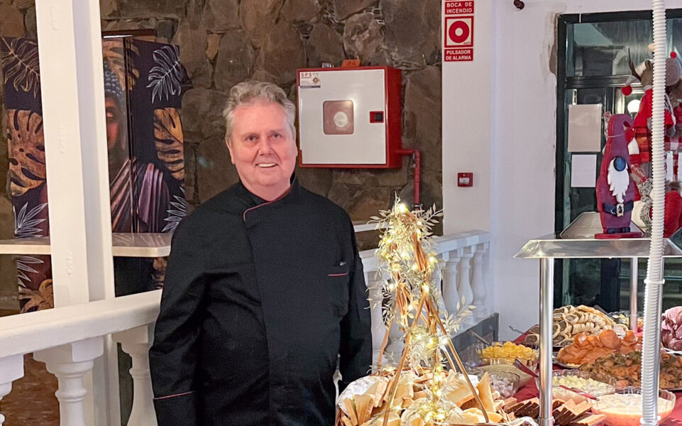Kristján Örn matreiðslumeistari bauð upp á glæsilegt jólahlaðborð á Gran Canaria - Myndir
