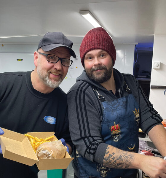 Smassaður jólaborgari með purusteik og camembert sló í gegn - Myndir