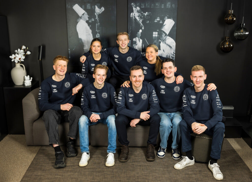 Norska kokkalandsliðið kynnir nýtt ungkokkalandslið fyrir Ólympíuleikana 2028