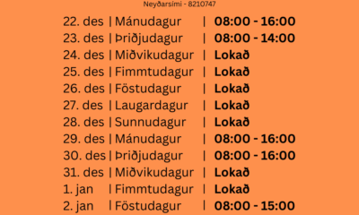 RMK heildverslun: Opnunartími yfir hátíðarnar 2025