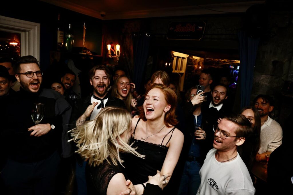 Stemningsmyndir frá Kalda bar þegar tilnefningar BCA voru kynntar