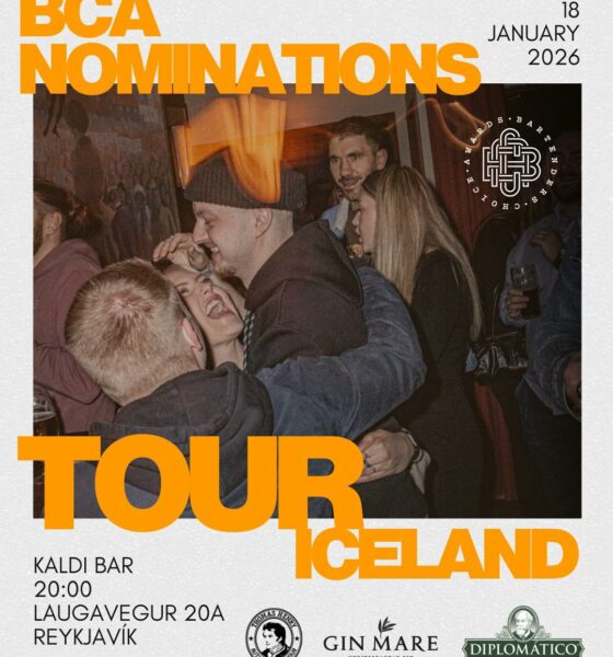 Íslenskir barþjónar og barir tilnefndir í áttunda sinn til BCA-verðlauna