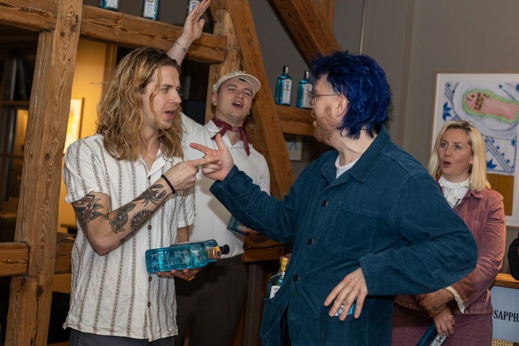 Freyja Þórisdóttir stóð uppi sem sigurvegari í keppninni um Bláa Safírinn