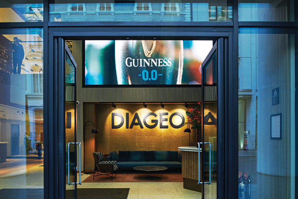 Höfuðstöðvar Diageo í London.