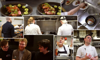 Myndband: Kokkar tóku á móti gestum í sal á meðan þjónar fóru í eldhúsið - Flotið - Múlaberg