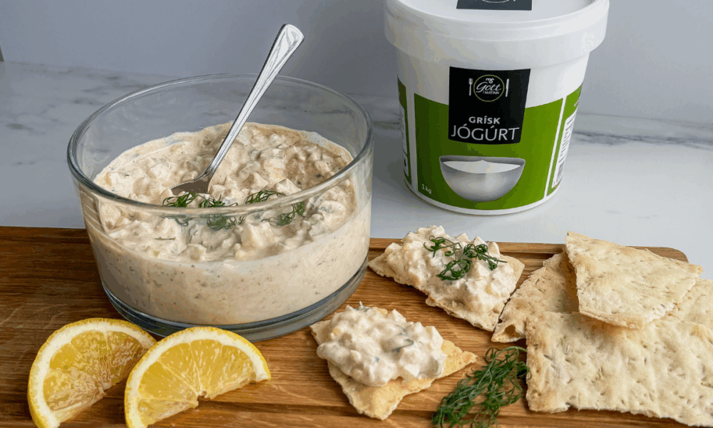 Létt og rjómakennt eggjasalat með grískri jógúrt