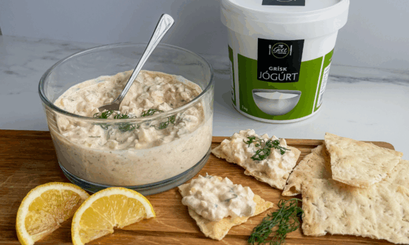 Létt og rjómakennt eggjasalat með grískri jógúrt