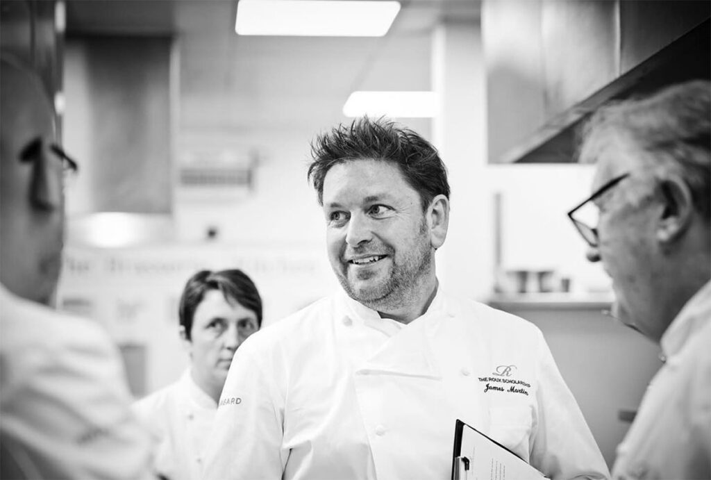 Breski sjónvarpskokkurinn James Martin