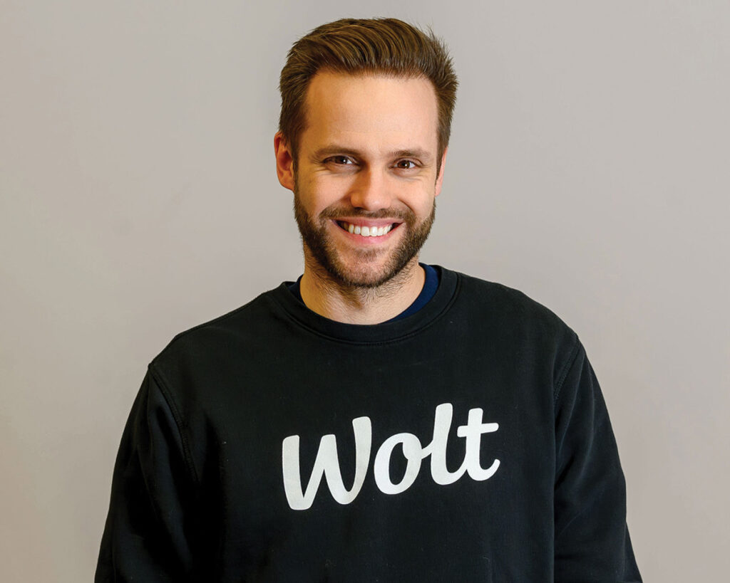 Jóhann Már Helgason, forstöðumaður viðskiptastýringar Wolt á Íslandi.