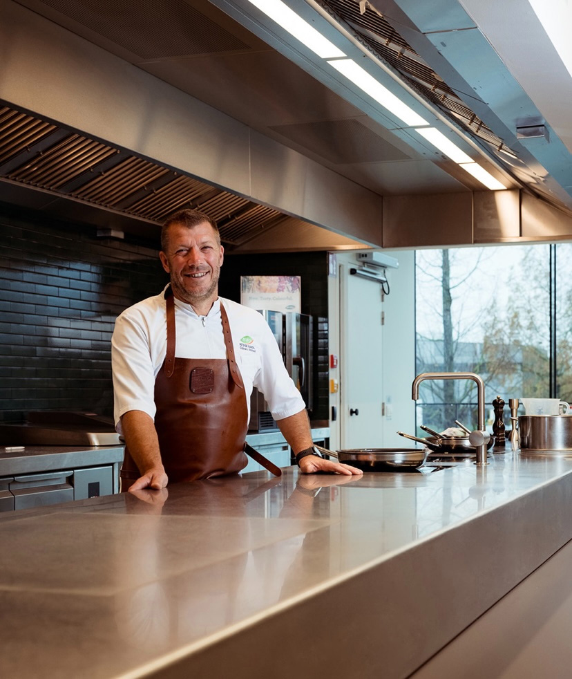 Grænmetiseldhúsið með Peter De Wandel í Garra