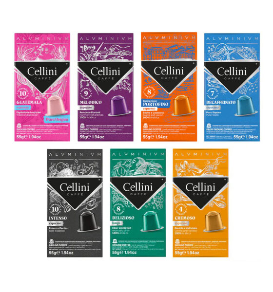 Ný kaffihylki frá Cellini