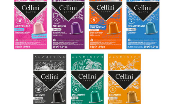 Ný kaffihylki frá Cellini