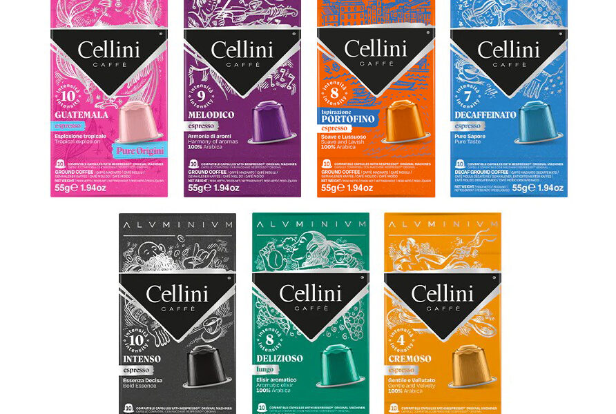 Ný kaffihylki frá Cellini