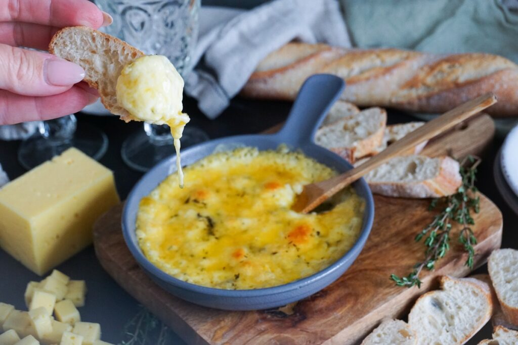 Fullkominn smáréttur: Gratíneraður Búri með timían og hunangi sem bráðnar í munni