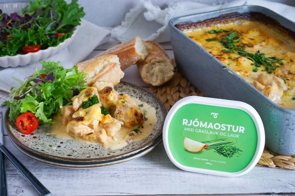 Notalegur kjúklingaréttur sem hitar á köldum kvöldum